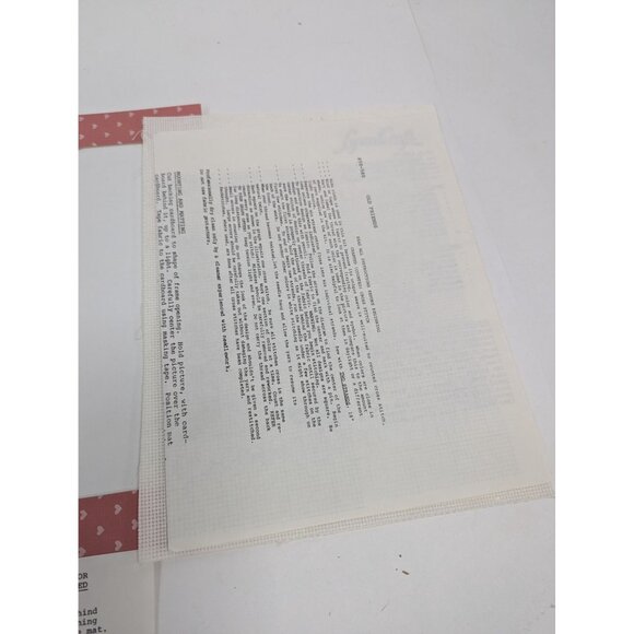 Lynn Craft Mats 'N Stitches Old Friends 50-580 Cross Stitch Missing Thread - Picture 4 of 7